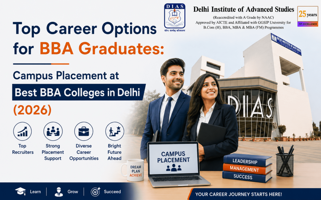Top Career Options for BBA Graduates: Campus Placement at Best BBA Colleges in Delhi (2026)